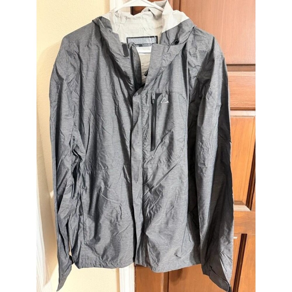 Paradox Grey Windbreaker rain jacket